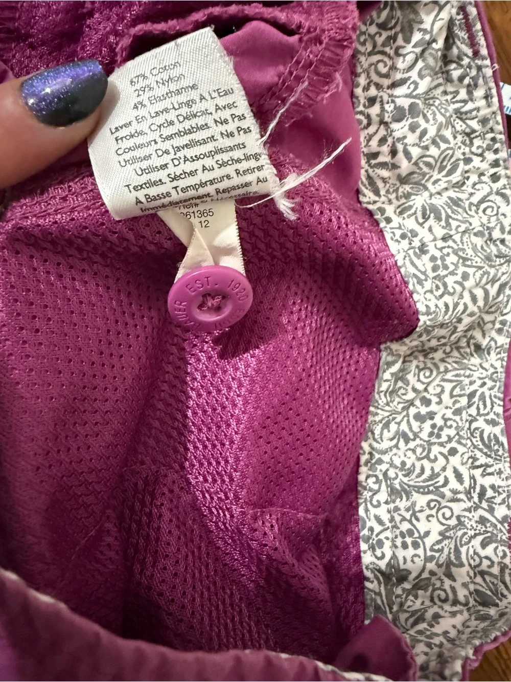 Eddie Bauer relaxed skort